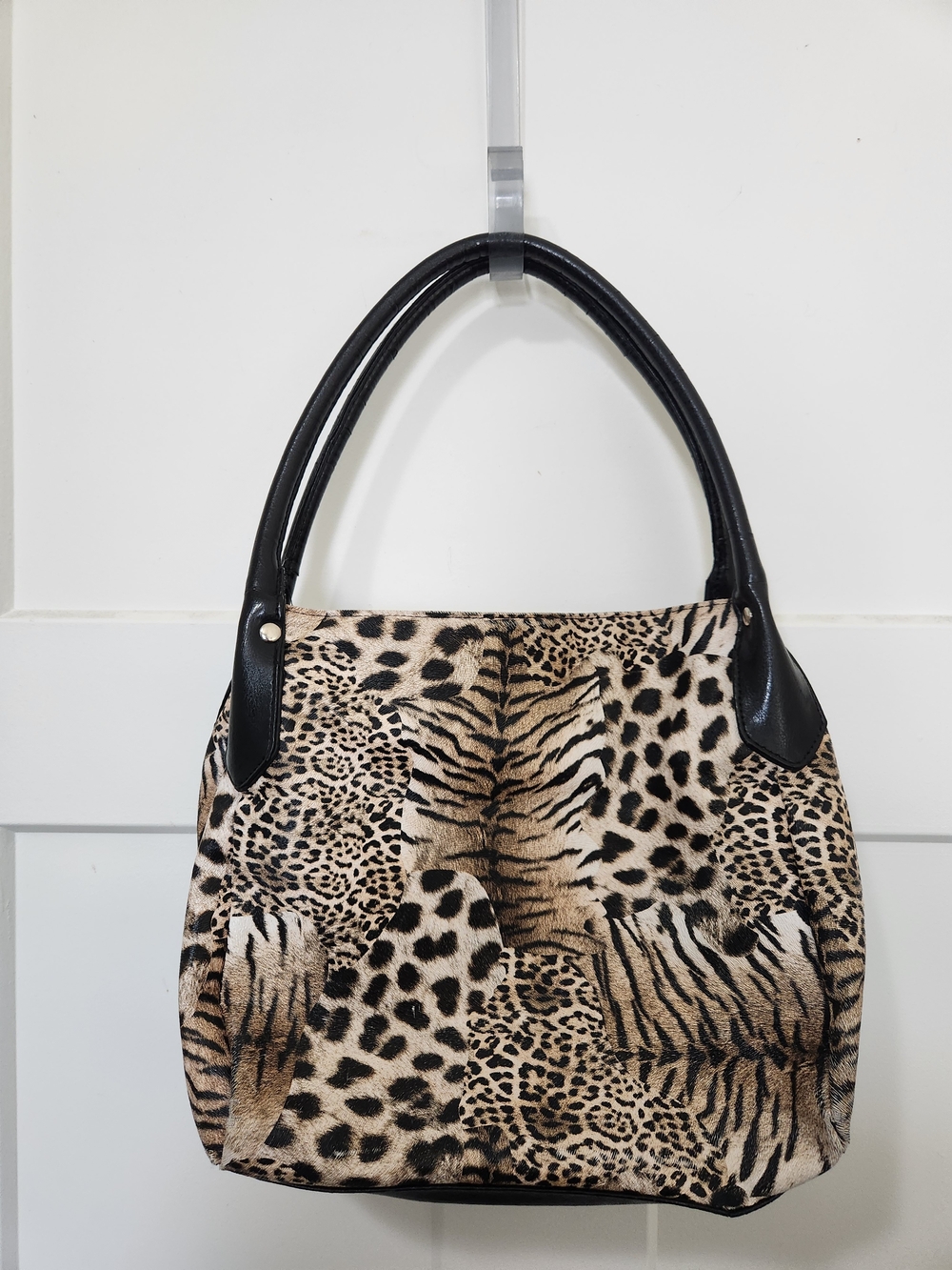 Leopard Print Shoulder Bag